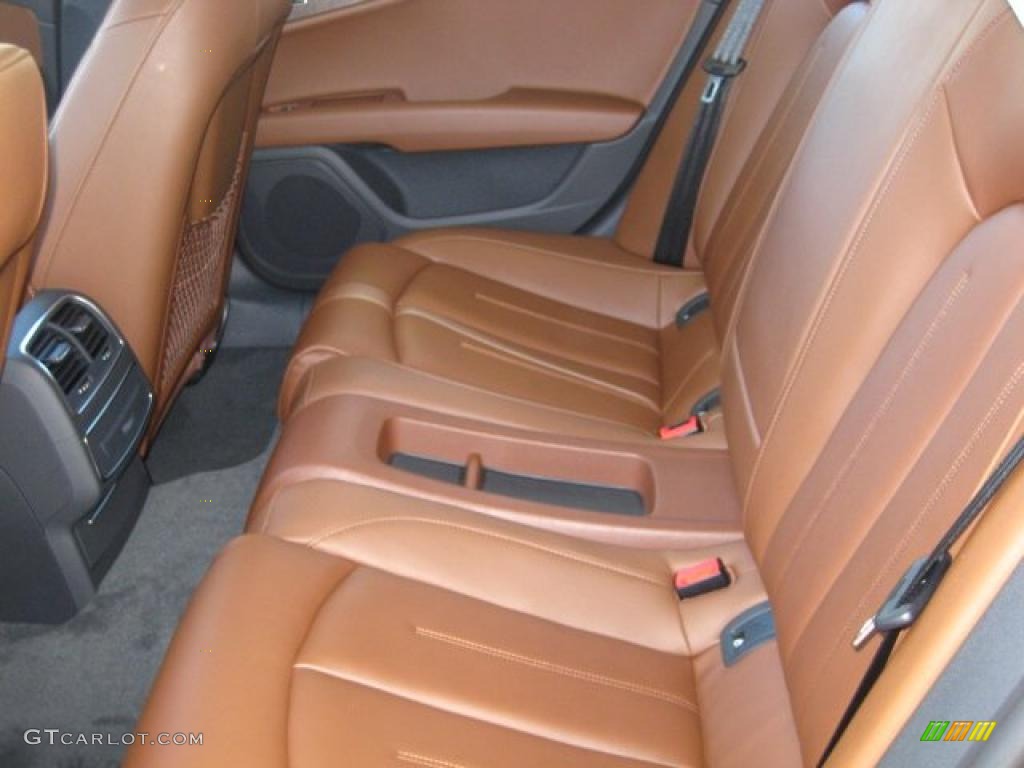 Nougat Brown Interior 2012 Audi A7 3.0T quattro Premium Photo #48677908