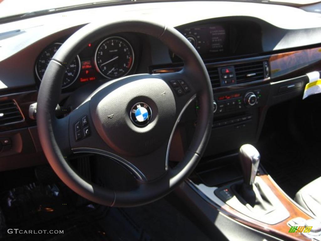 2011 3 Series 328i Coupe - Jet Black / Black photo #6