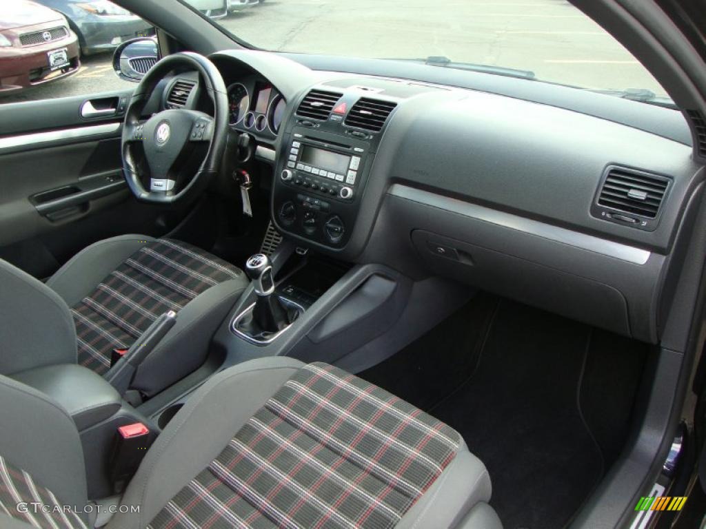 Interlagos Plaid Cloth Interior 2008 Volkswagen GTI 2 Door Photo #48678493