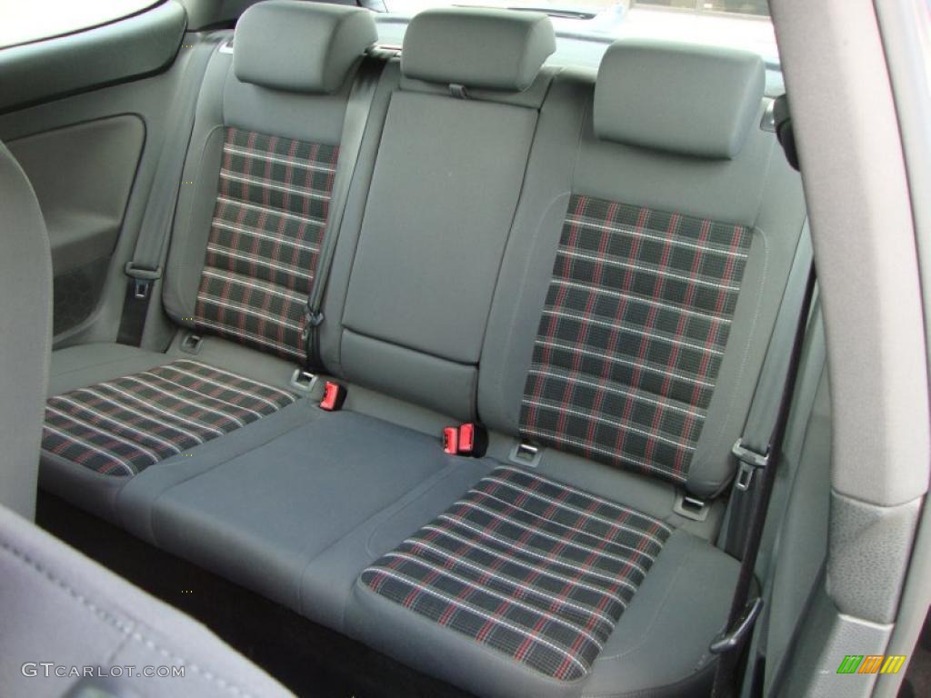 Interlagos Plaid Cloth Interior 2008 Volkswagen GTI 2 Door Photo #48678571