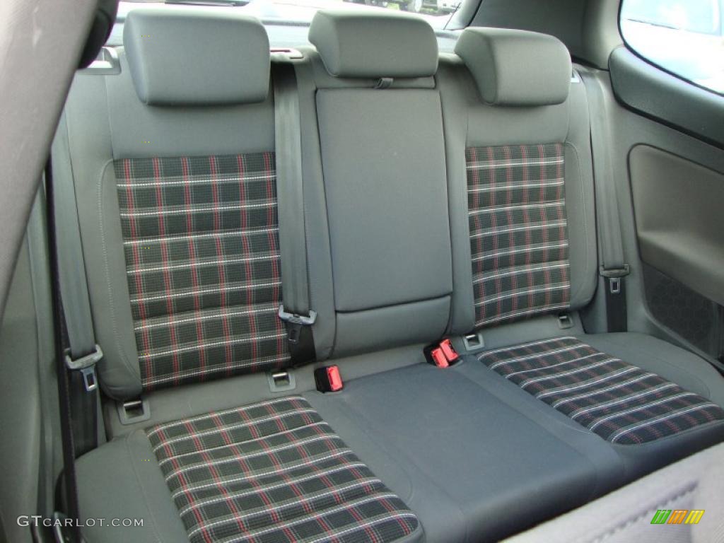 Interlagos Plaid Cloth Interior 2008 Volkswagen GTI 2 Door Photo #48678586