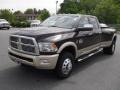 Rugged Brown Pearl 2011 Dodge Ram 3500 HD Laramie Longhorn Crew Cab 4x4 Dually