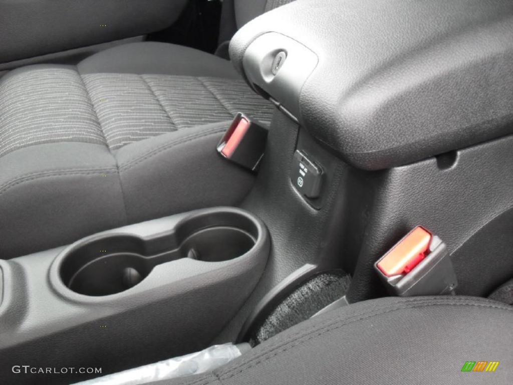 2011 Wrangler Rubicon 4x4 - Black / Black photo #9