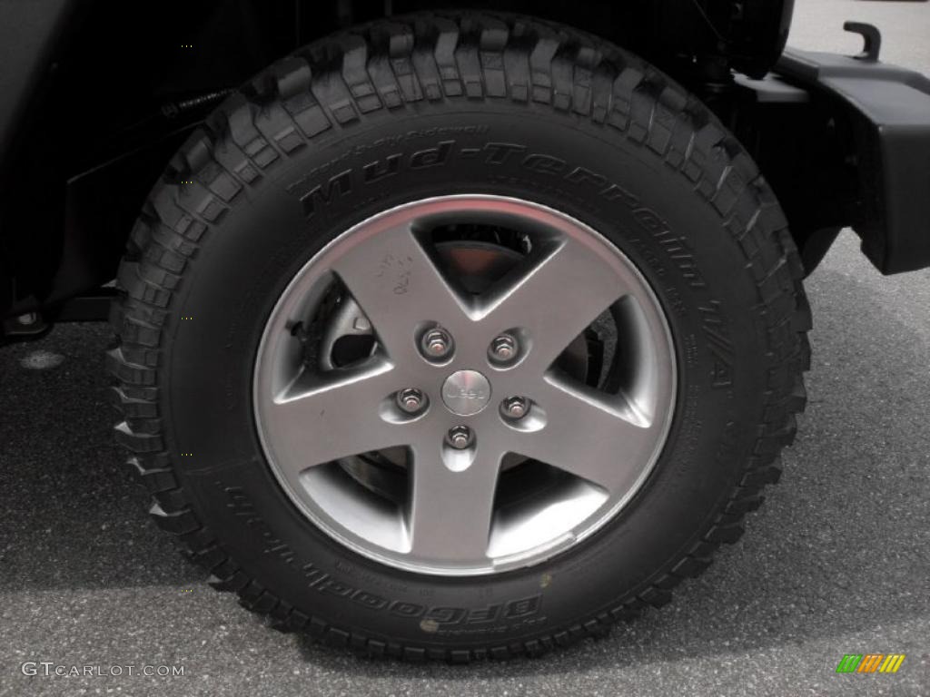 2011 Jeep Wrangler Rubicon 4x4 Wheel Photo #48679718