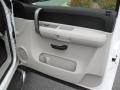 Light Titanium/Ebony Black 2007 Chevrolet Silverado 1500 LT Crew Cab 4x4 Door Panel