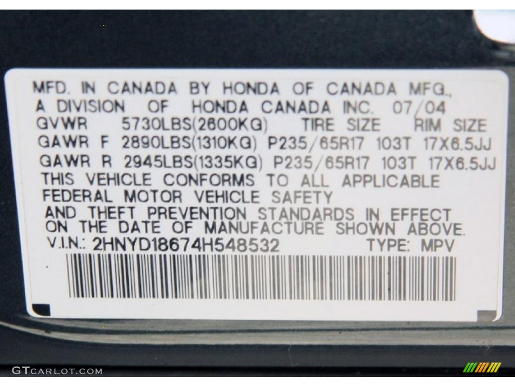 2004 MDX Touring - Sagebrush Pearl / Quartz photo #25