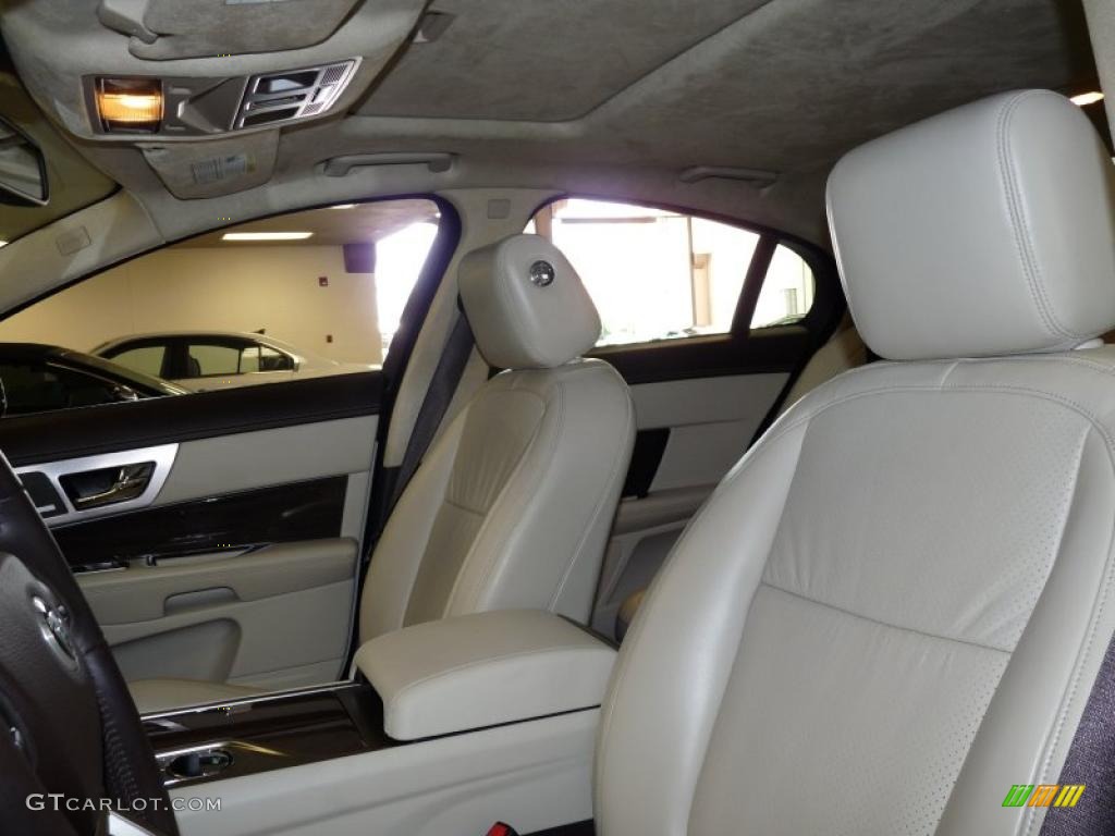 Ivory Interior 2010 Jaguar XF XF Supercharged Sedan Photo #48680969