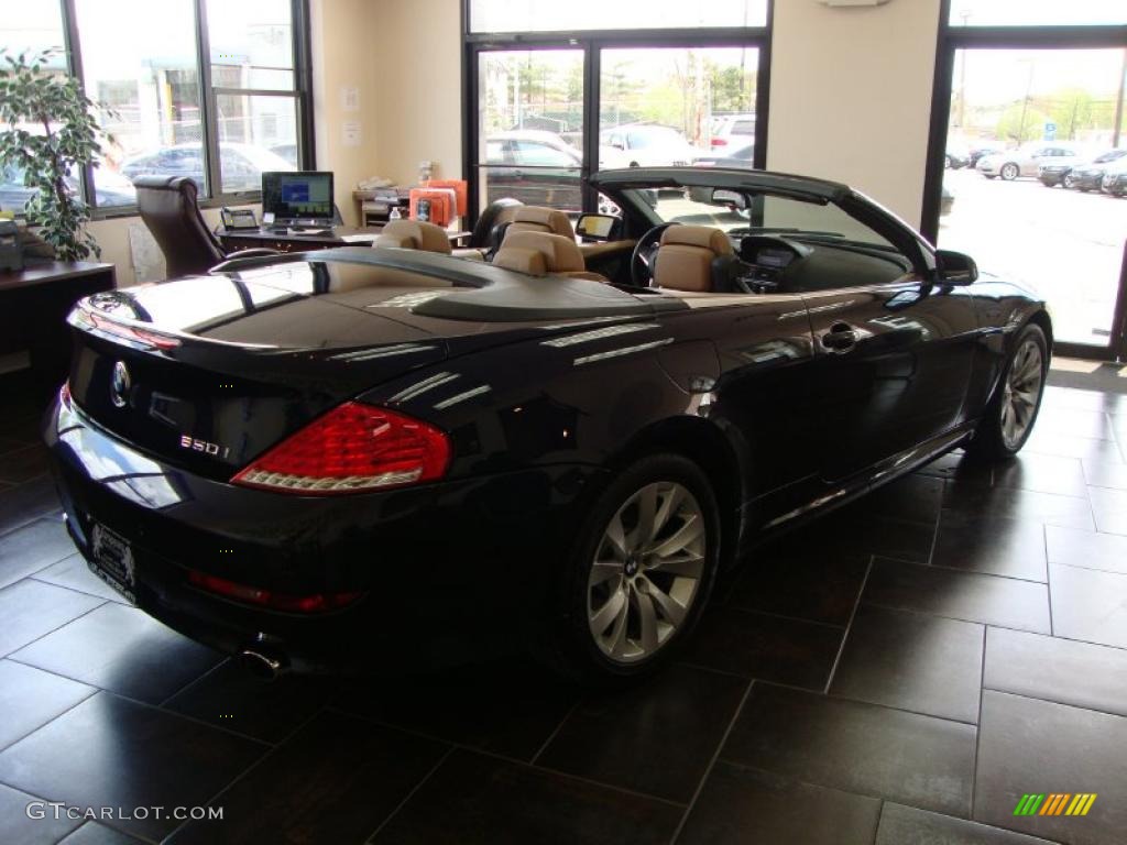 2008 6 Series 650i Convertible - Monaco Blue Metallic / Saddle Brown photo #4