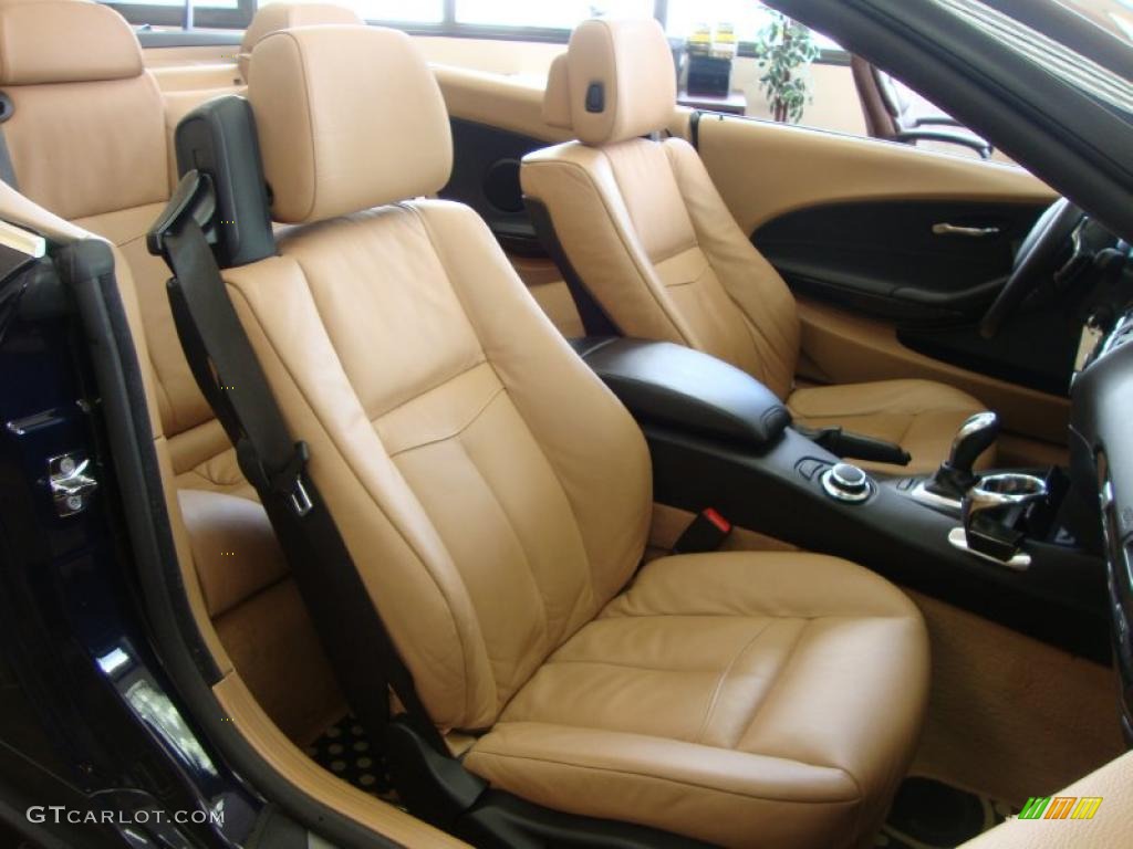 2008 6 Series 650i Convertible - Monaco Blue Metallic / Saddle Brown photo #7