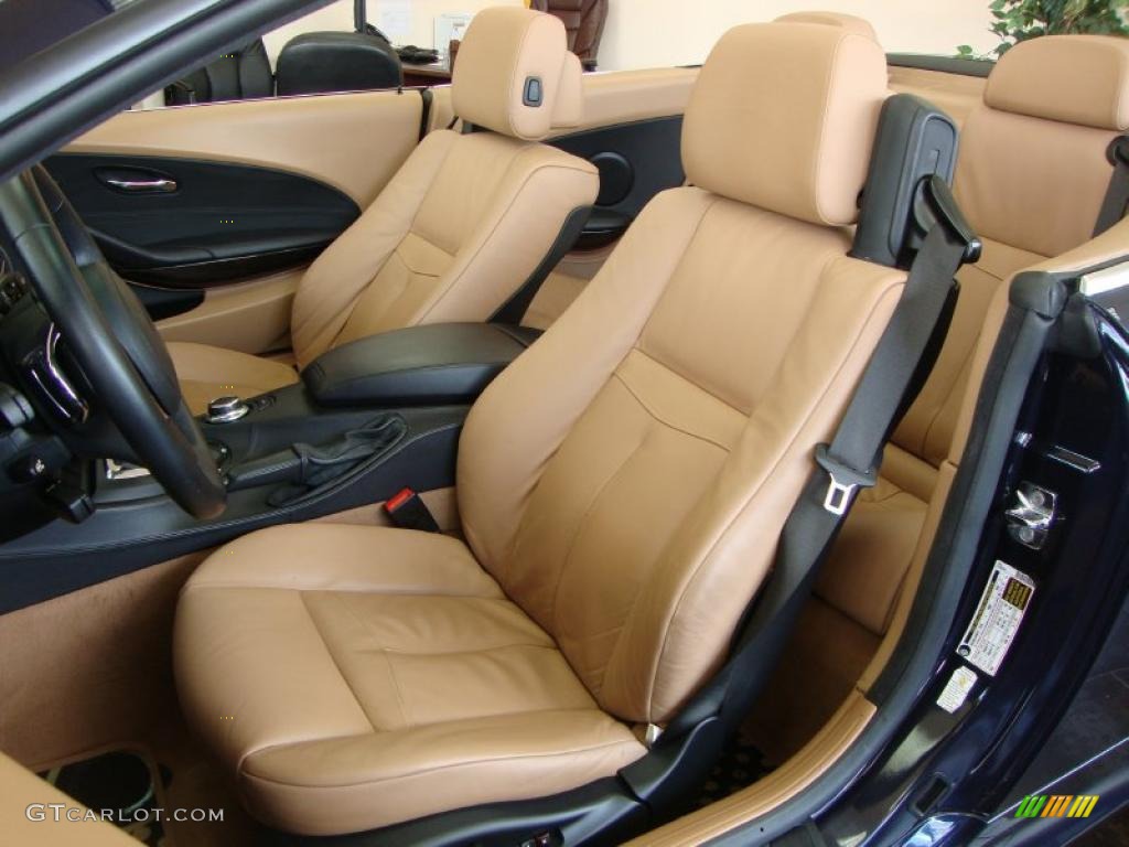 2008 6 Series 650i Convertible - Monaco Blue Metallic / Saddle Brown photo #8