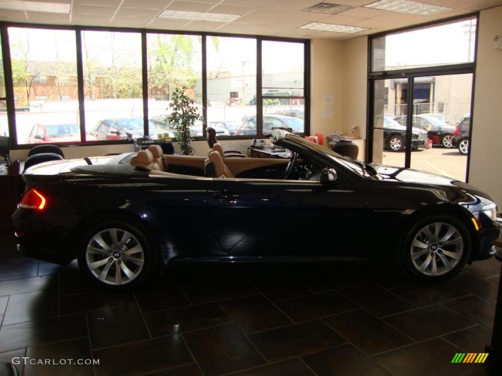 2008 6 Series 650i Convertible - Monaco Blue Metallic / Saddle Brown photo #13