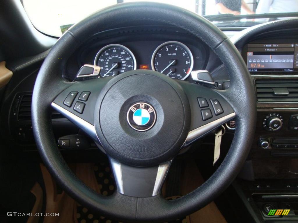 2008 6 Series 650i Convertible - Monaco Blue Metallic / Saddle Brown photo #14
