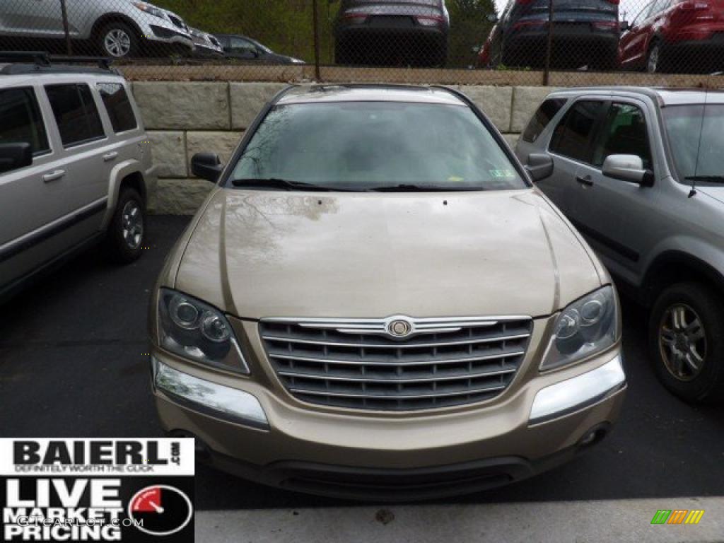 2004 Pacifica AWD - Linen Gold Metallic / Light Taupe photo #2