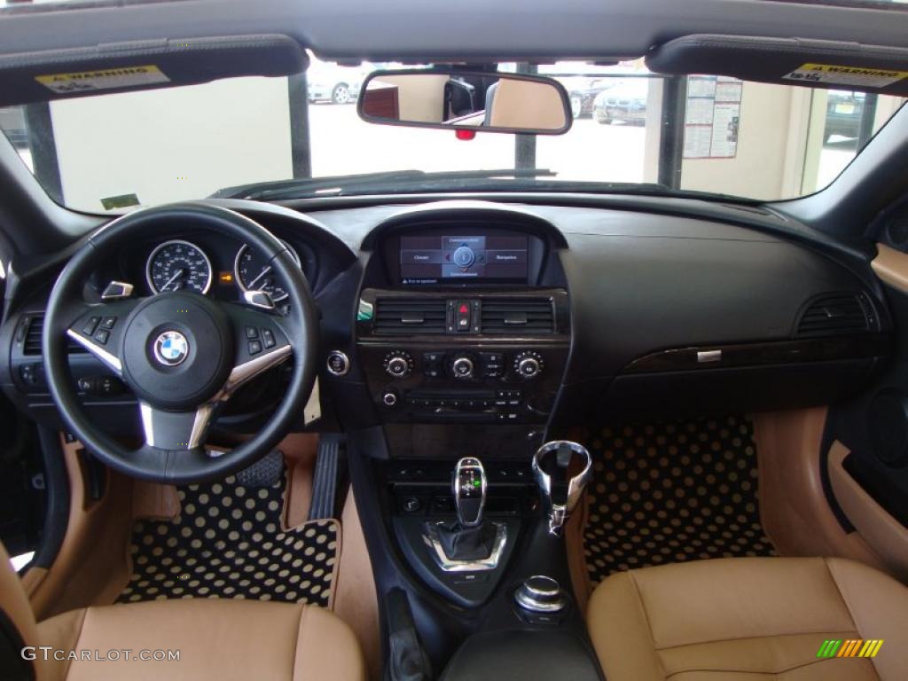 2008 6 Series 650i Convertible - Monaco Blue Metallic / Saddle Brown photo #28