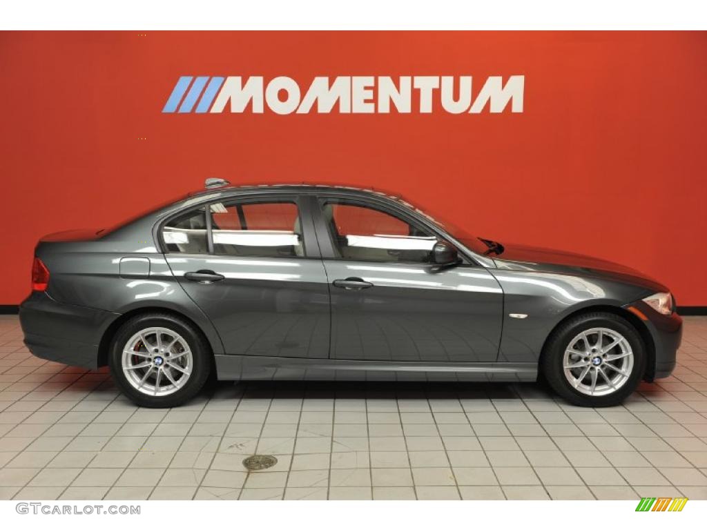 2010 3 Series 328i Sedan - Tasman Green Metallic / Oyster/Black Dakota Leather photo #4