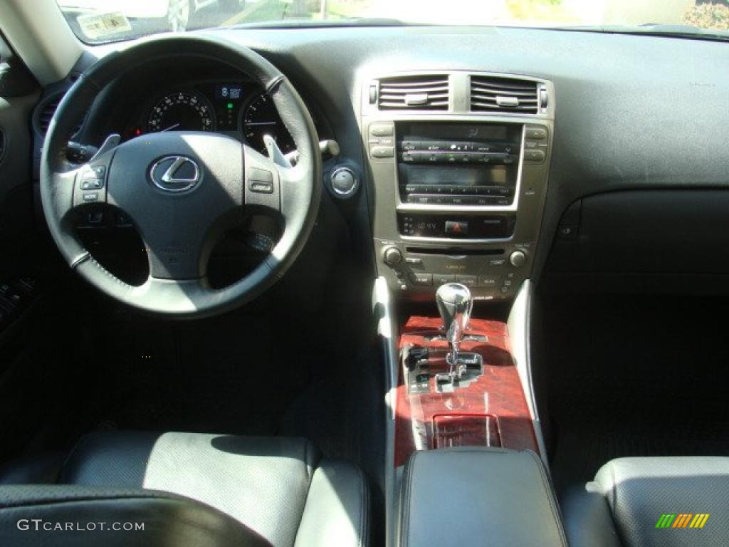 2008 IS 250 AWD - Starfire White Pearl / Black photo #9