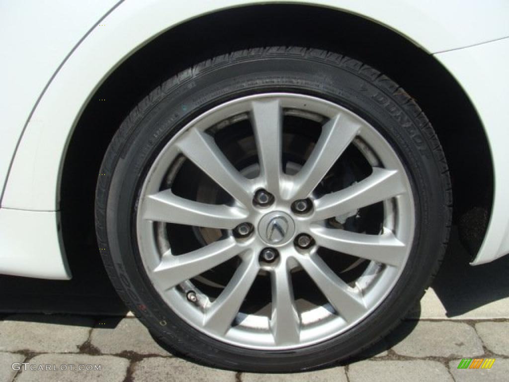 2008 IS 250 AWD - Starfire White Pearl / Black photo #14