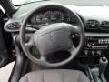 2001 Pontiac Sunfire Graphite Interior Steering Wheel Photo