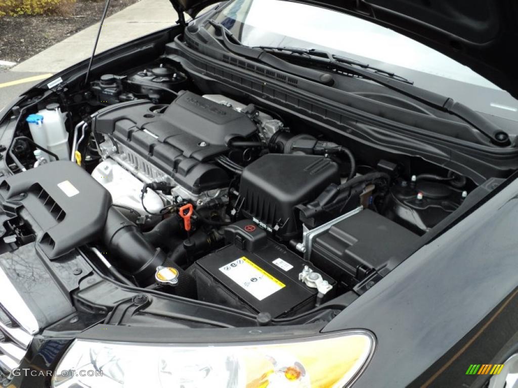 2010 Elantra SE - Ebony Black / Gray photo #13