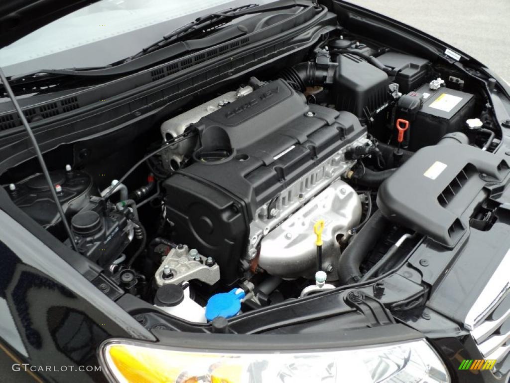 2010 Elantra SE - Ebony Black / Gray photo #15
