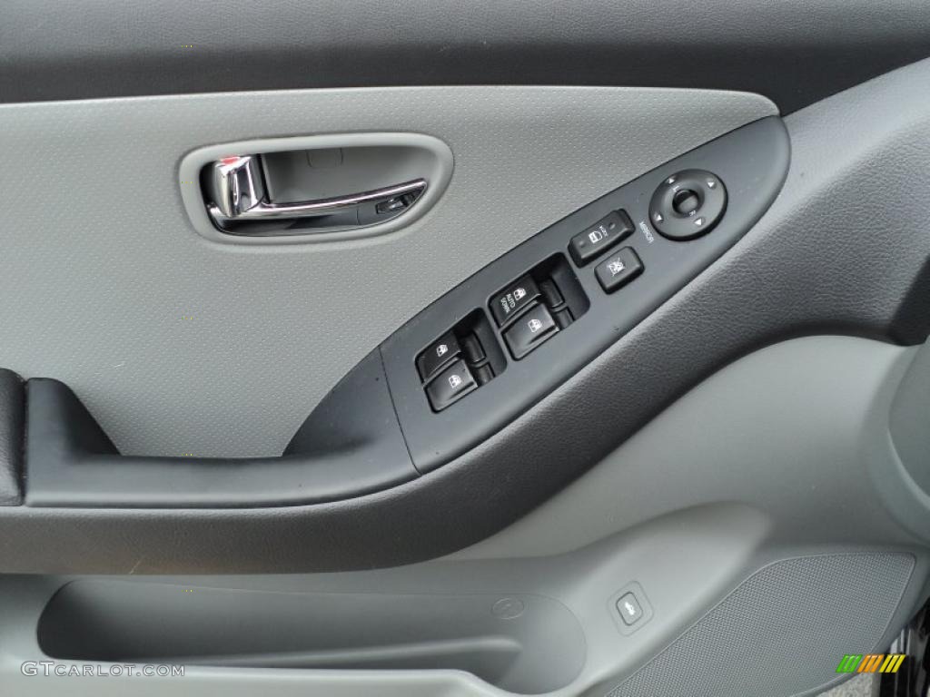 2010 Elantra SE - Ebony Black / Gray photo #32