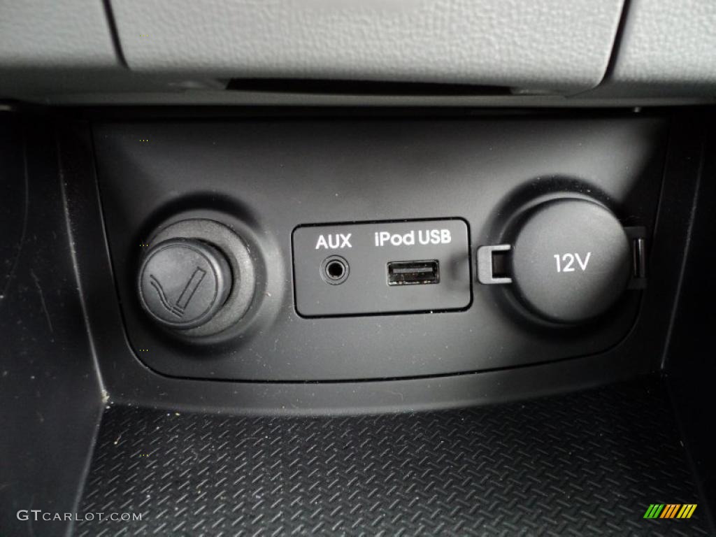 2010 Elantra SE - Ebony Black / Gray photo #38