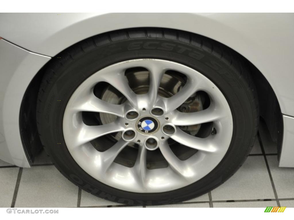 2003 Z4 2.5i Roadster - Titanium Silver Metallic / Pearl Grey photo #15