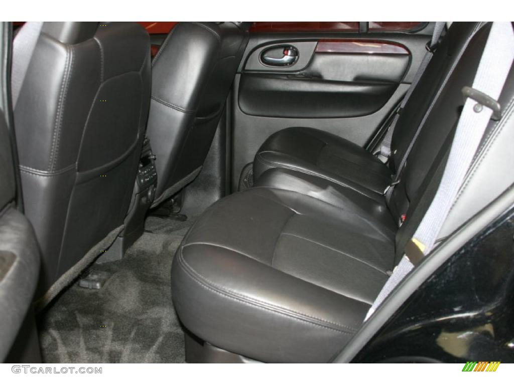 Carbon Black Leather Interior 2006 Saab 9-7X 5.3i Photo #48685001