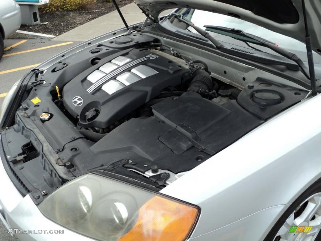 2003 Hyundai Tiburon GT V6 2.7 Liter DOHC 24-Valve V6 Engine Photo #48685070