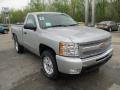 Sheer Silver Metallic - Silverado 1500 LT Regular Cab 4x4 Photo No. 8