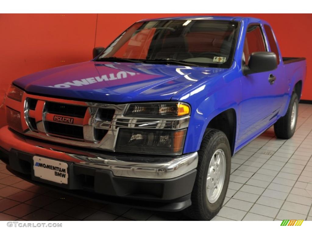 2007 i-Series Truck i-290 LS Extended Cab - Pacific Blue / Medium Pewter photo #2