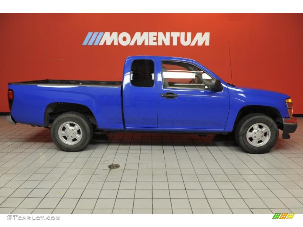 2007 i-Series Truck i-290 LS Extended Cab - Pacific Blue / Medium Pewter photo #4