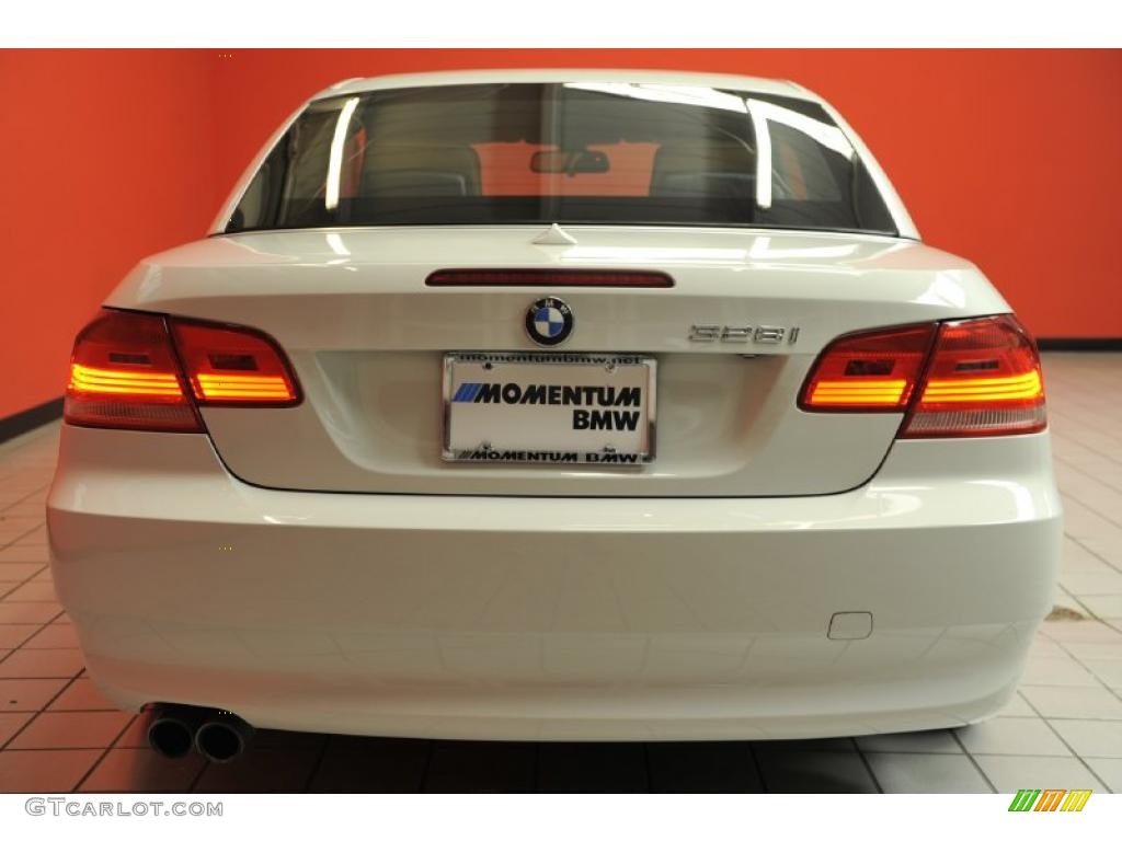 2008 3 Series 328i Convertible - Alpine White / Saddle Brown/Black photo #18