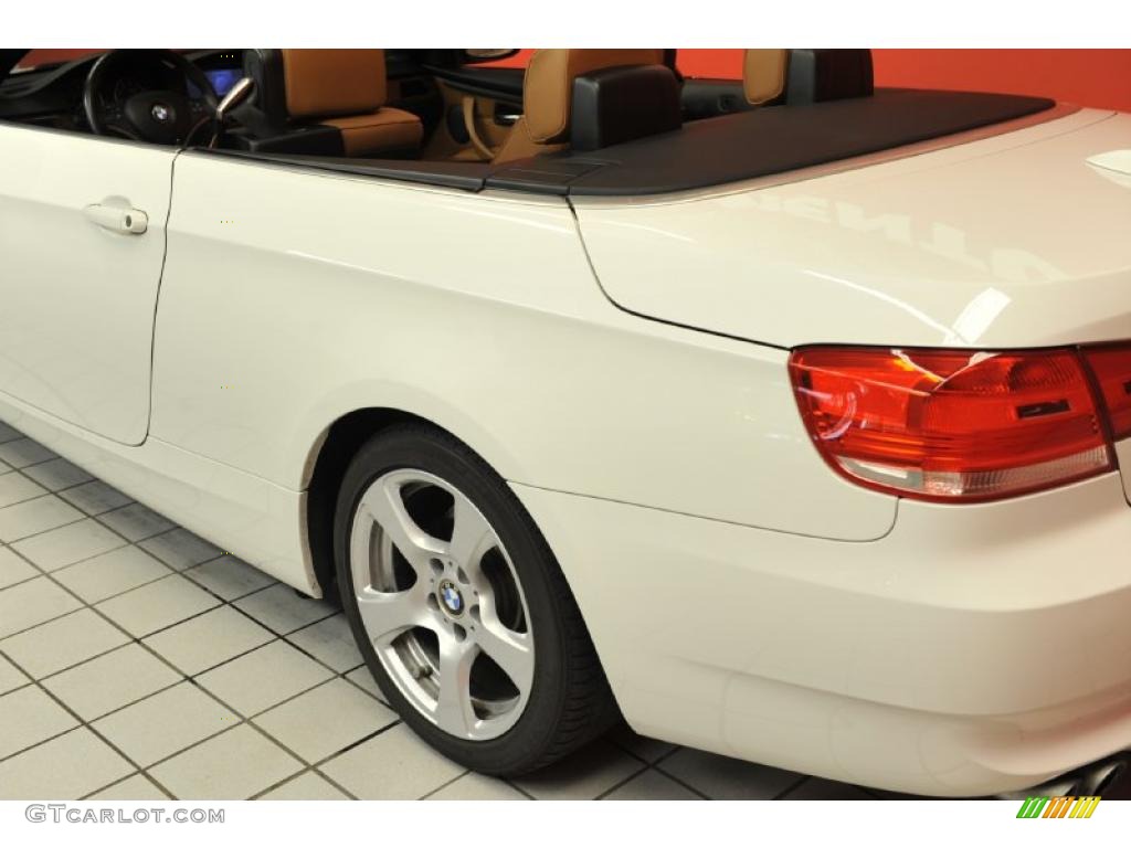 2008 3 Series 328i Convertible - Alpine White / Saddle Brown/Black photo #23