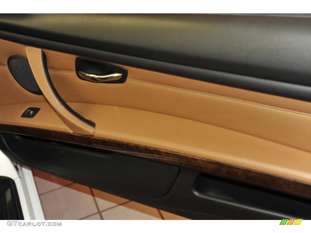 2008 3 Series 328i Convertible - Alpine White / Saddle Brown/Black photo #44