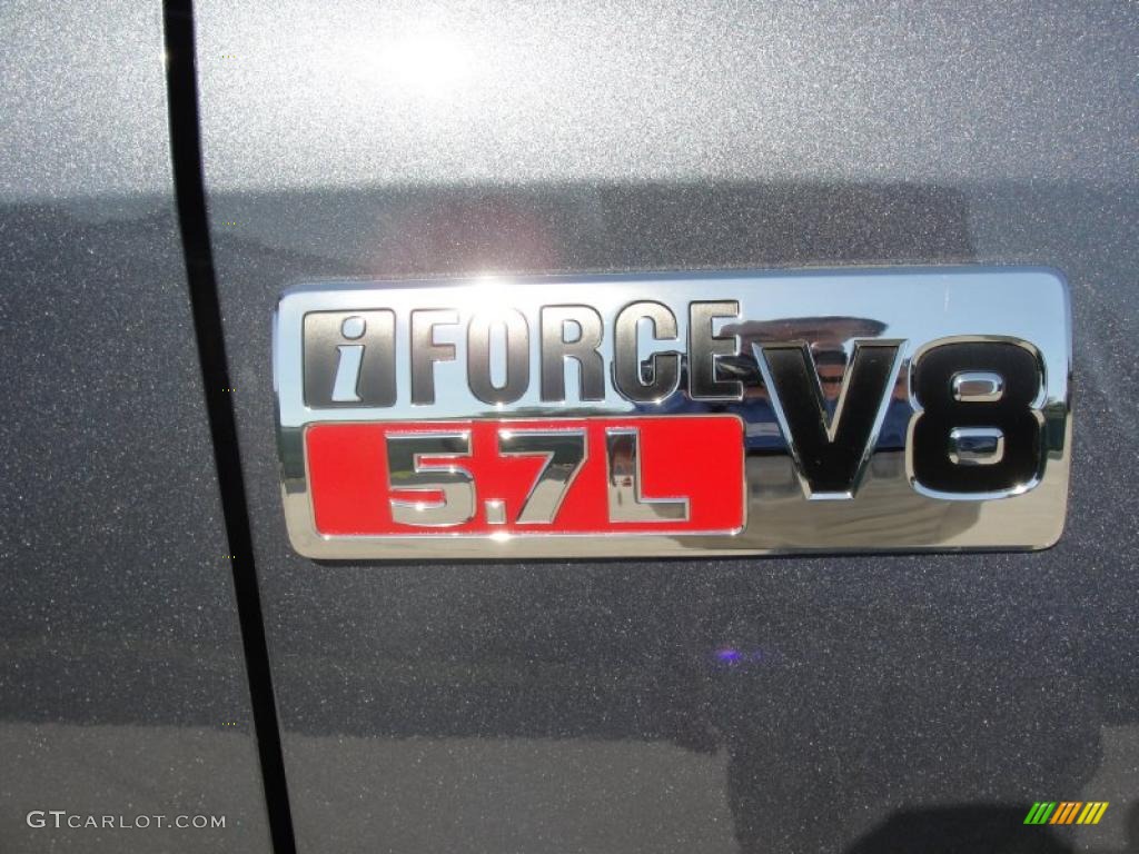 2010 Tundra TSS Double Cab - Slate Gray Metallic / Graphite Gray photo #17