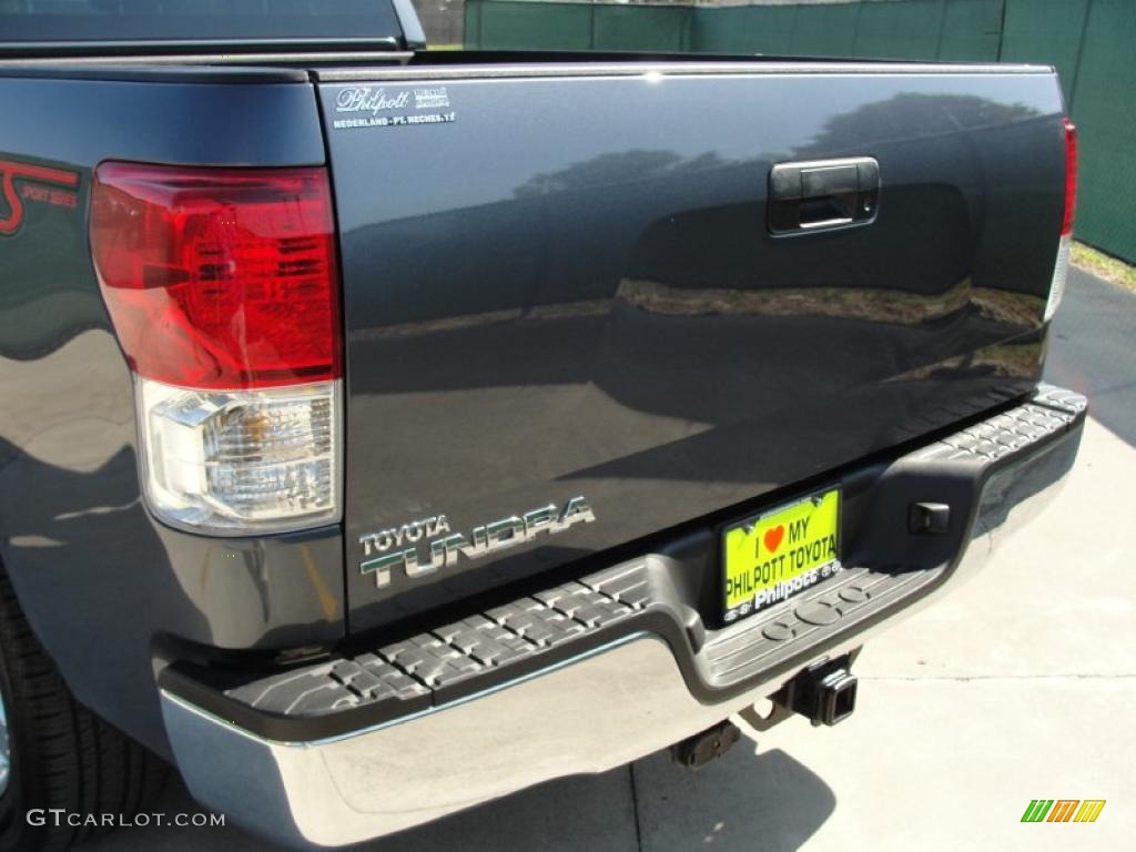 2010 Tundra TSS Double Cab - Slate Gray Metallic / Graphite Gray photo #24