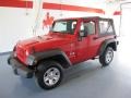 Flame Red - Wrangler X 4x4 Photo No. 1