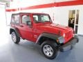 Flame Red - Wrangler X 4x4 Photo No. 5