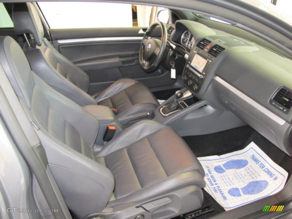 Anthracite Interior 2008 Volkswagen R32 Standard R32 Model Photo #48689837