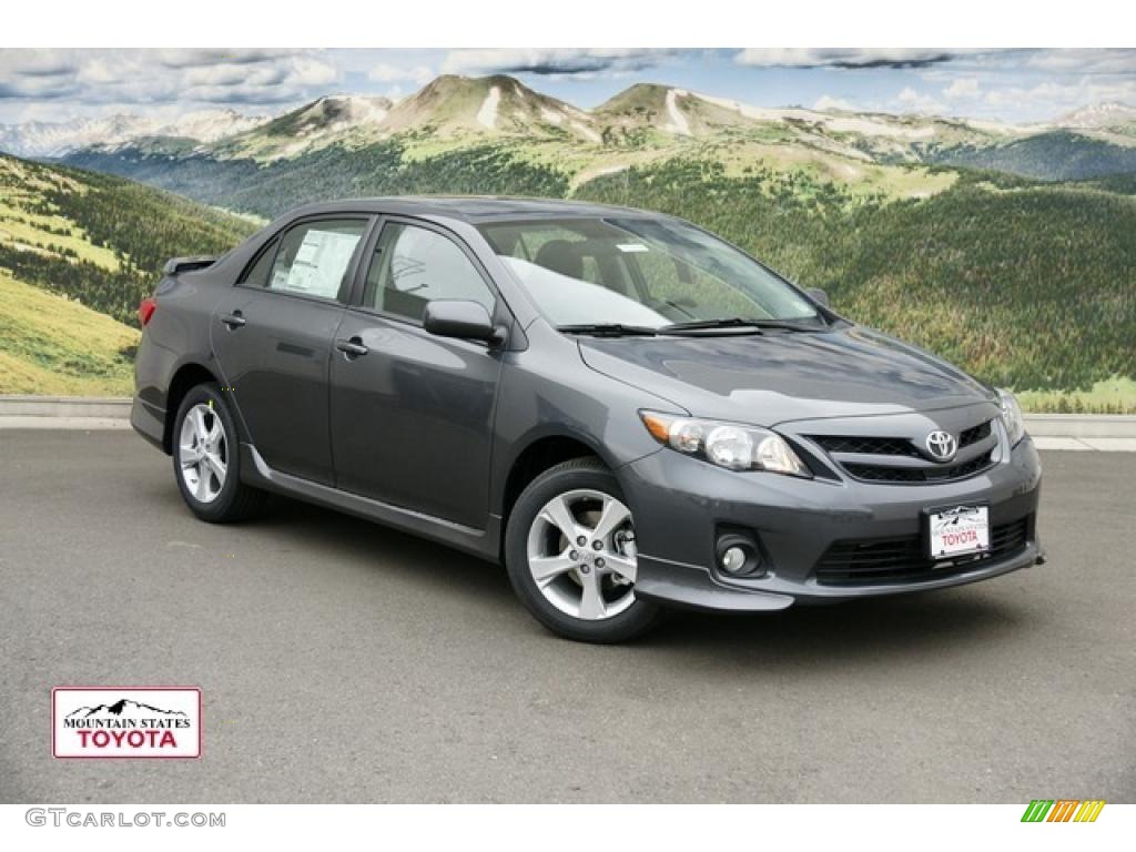 2011 Corolla S - Magnetic Gray Metallic / Dark Charcoal photo #1