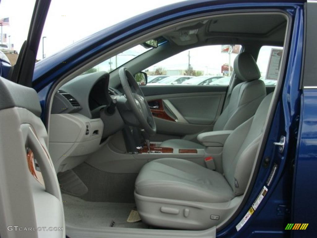 2008 Camry XLE V6 - Blue Ribbon Metallic / Ash photo #7