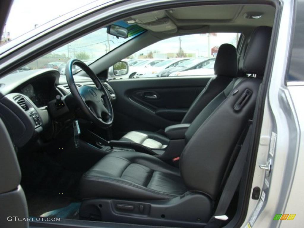 2002 Accord EX V6 Coupe - Satin Silver Metallic / Quartz Gray photo #7