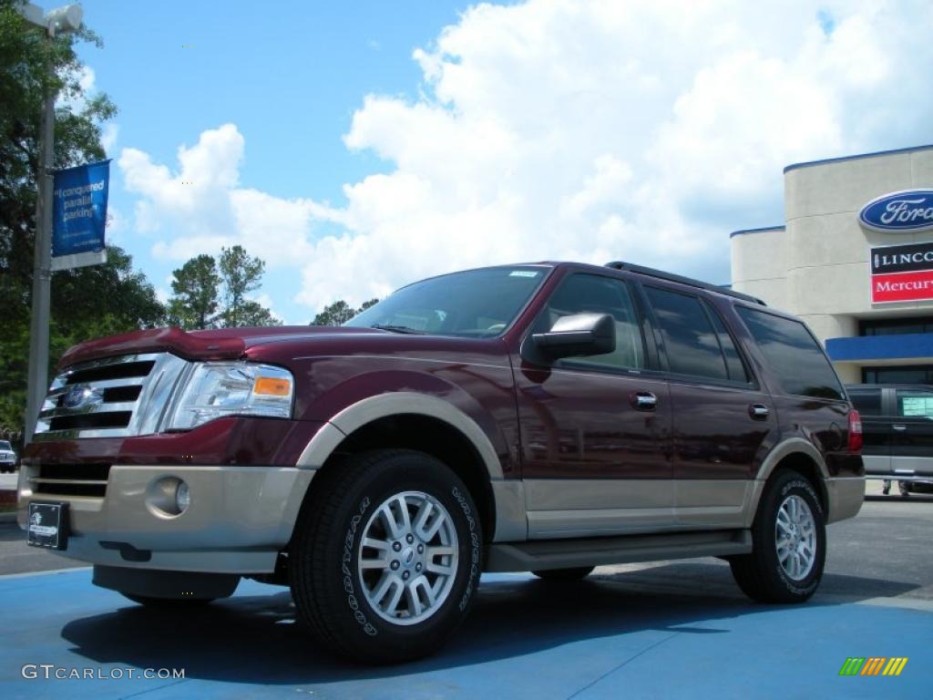 Royal Red Metallic Ford Expedition