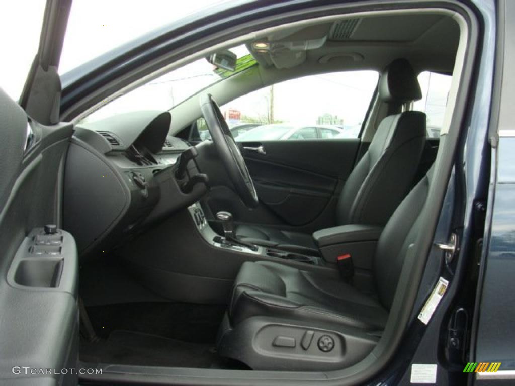 2008 Passat Komfort Sedan - Blue Graphite / Black photo #7