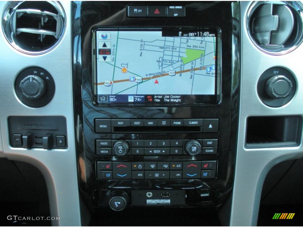 2011 Ford F150 Platinum SuperCrew 4x4 Navigation Photo #48693042