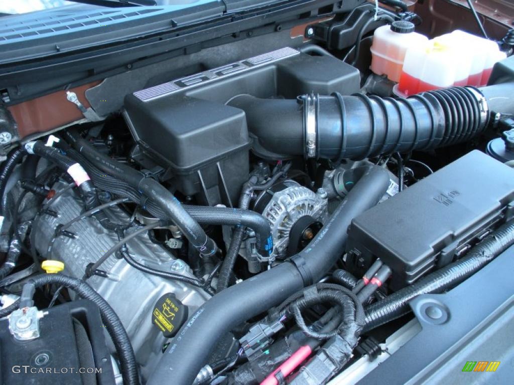 2011 Ford F150 Platinum SuperCrew 4x4 6.2 Liter SOHC 16-Valve VVT V8 Engine Photo #48693075