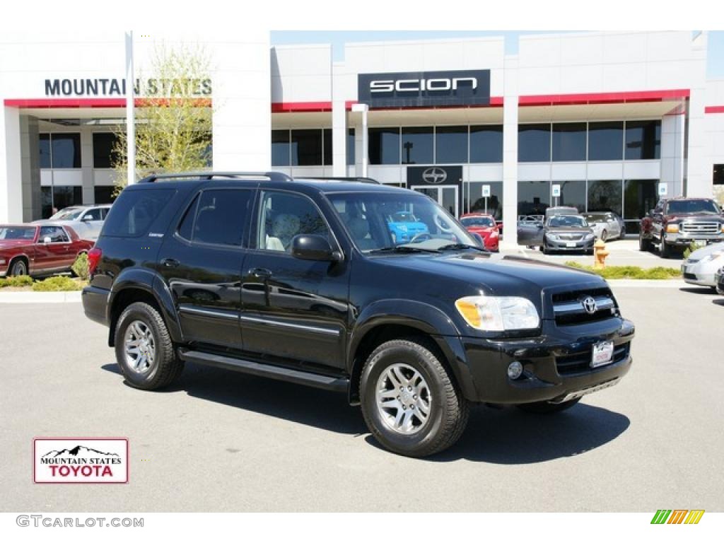 Black Toyota Sequoia