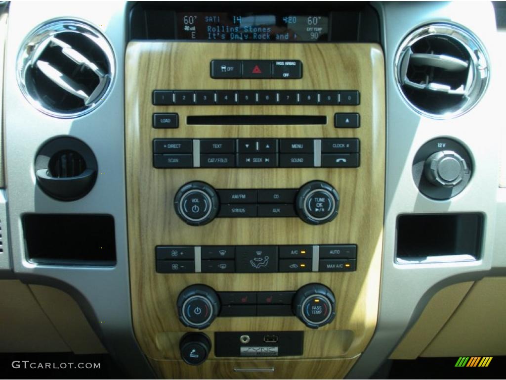 2011 Ford F150 Lariat SuperCab Controls Photo #48694293