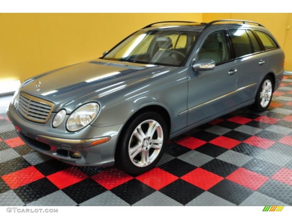Granite Grey Metallic 2005 Mercedes-Benz E 500 4Matic Wagon Exterior Photo #48694806